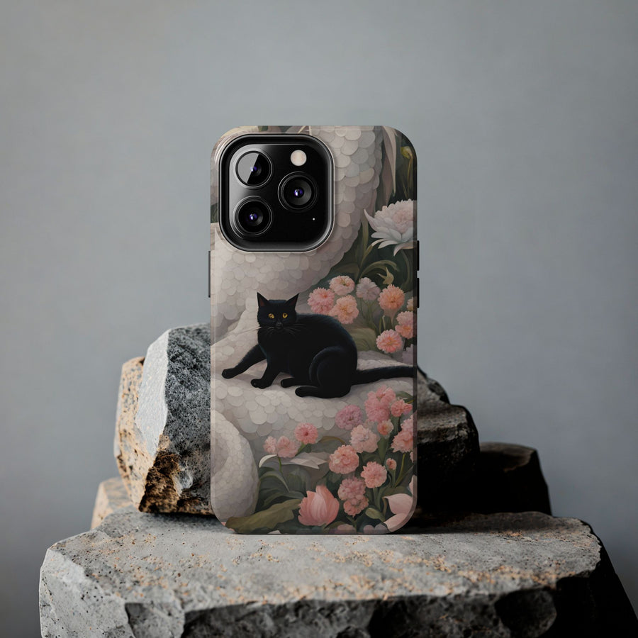 Tough iPhone Case - The Dragon and the Cat