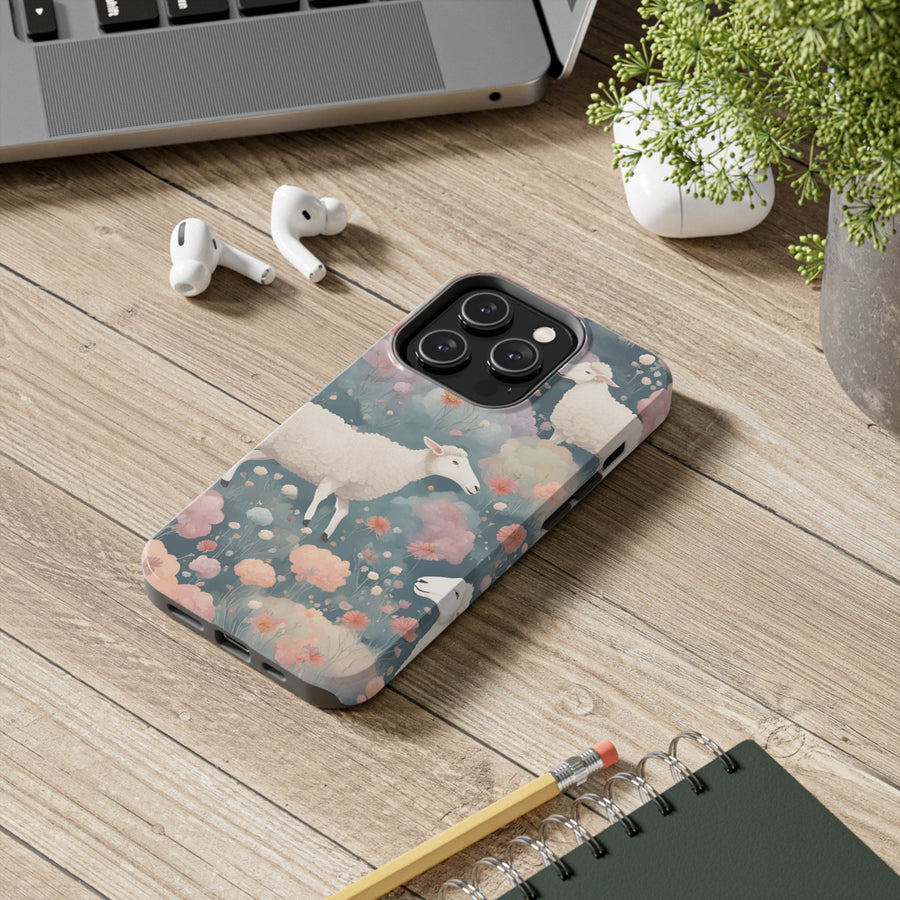 Tough iPhone Case - Blooming Pastures