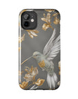 Tough iPhone Case - Flight & Floral Splendor