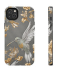 Tough iPhone Case - Flight & Floral Splendor