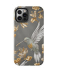 Tough iPhone Case - Flight & Floral Splendor