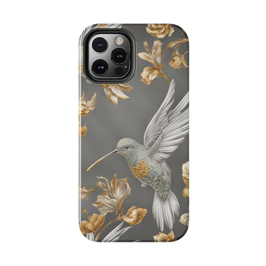 Tough iPhone Case - Flight & Floral Splendor