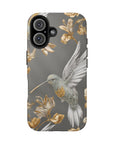 Tough iPhone Case - Flight & Floral Splendor