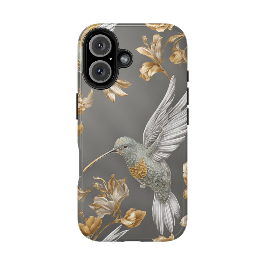 Tough iPhone Case - Flight & Floral Splendor