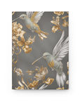 Deluxe Hardcover Journal - Flight & Floral Splendor