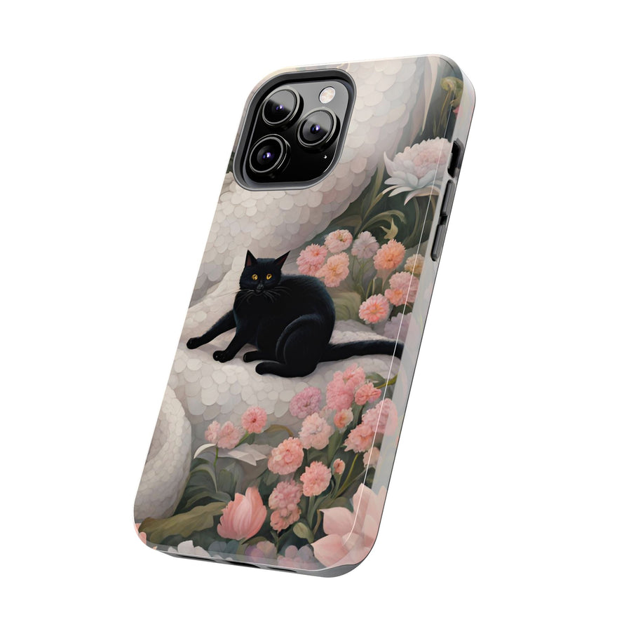 Tough iPhone Case - The Dragon and the Cat