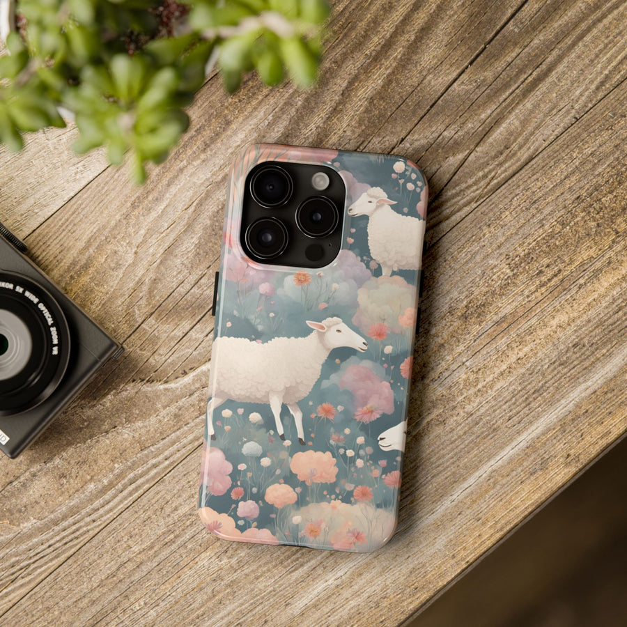 Tough iPhone Case - Blooming Pastures