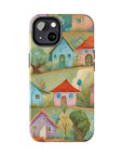 Tough iPhone Case - Joyful Village