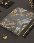 Deluxe Hardcover Journal - Flight & Floral Splendor