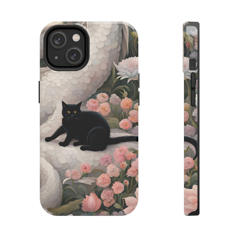 Tough iPhone Case - The Dragon and the Cat