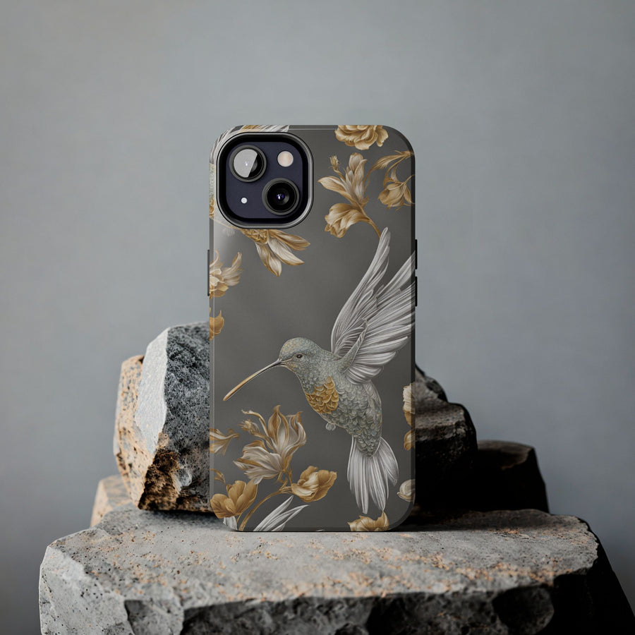 Tough iPhone Case - Flight & Floral Splendor