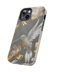 Tough iPhone Case - Flight & Floral Splendor