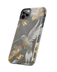 Tough iPhone Case - Flight & Floral Splendor