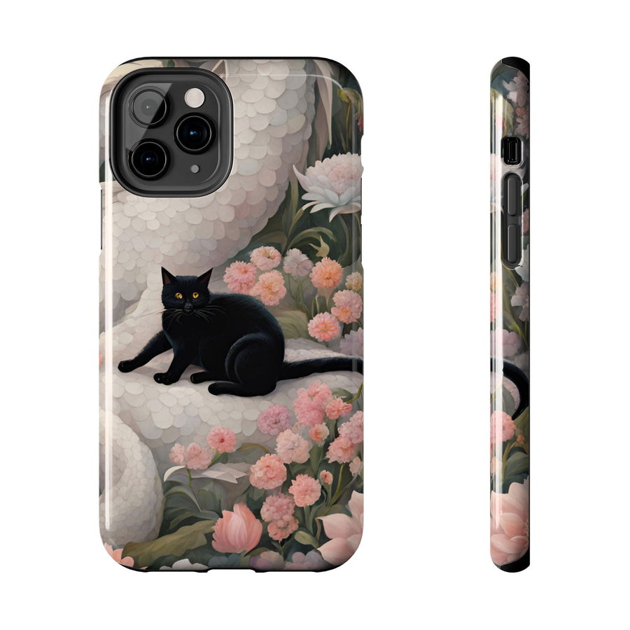 Tough iPhone Case - The Dragon and the Cat