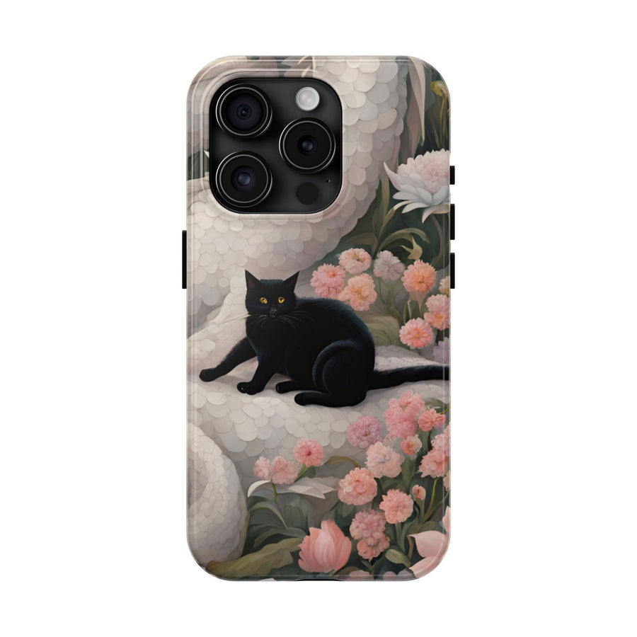 Tough iPhone Case - The Dragon and the Cat