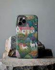 Tough iPhone Case - Mystic Fields