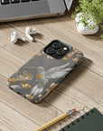 Tough iPhone Case - Flight & Floral Splendor