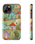 Tough iPhone Case - Joyful Village