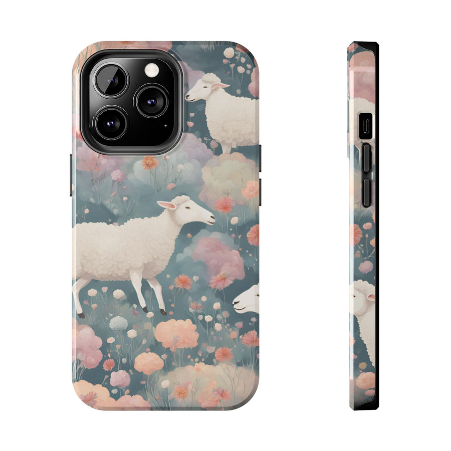 Tough iPhone Case - Blooming Pastures