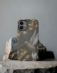 Tough iPhone Case - Flight & Floral Splendor