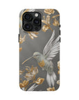 Tough iPhone Case - Flight & Floral Splendor