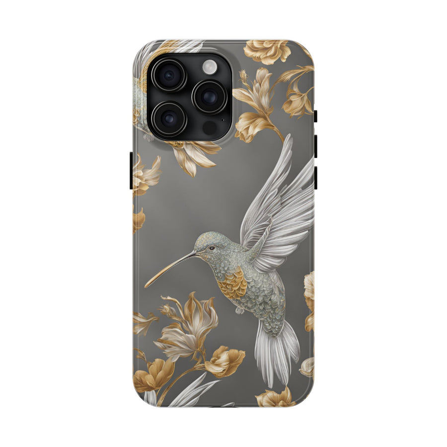 Tough iPhone Case - Flight & Floral Splendor