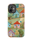 Tough iPhone Case - Joyful Village