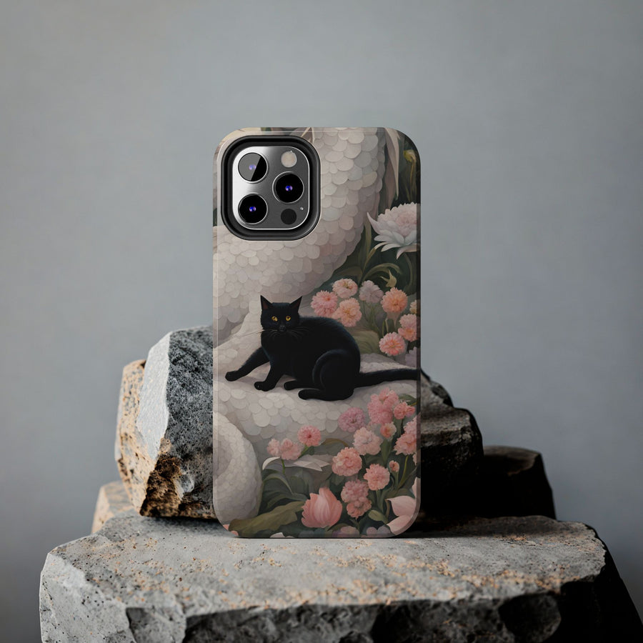 Tough iPhone Case - The Dragon and the Cat