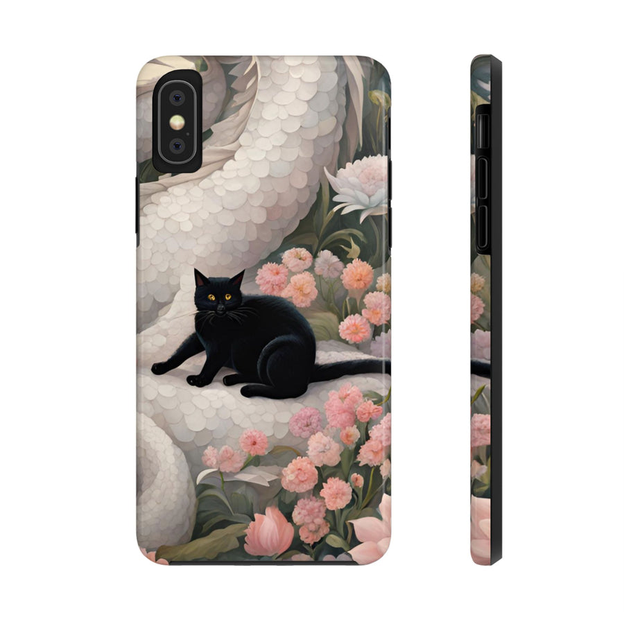 Tough iPhone Case - The Dragon and the Cat