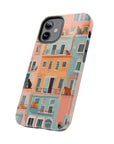 Tough iPhone Case - The Balcony Cat Chronicles