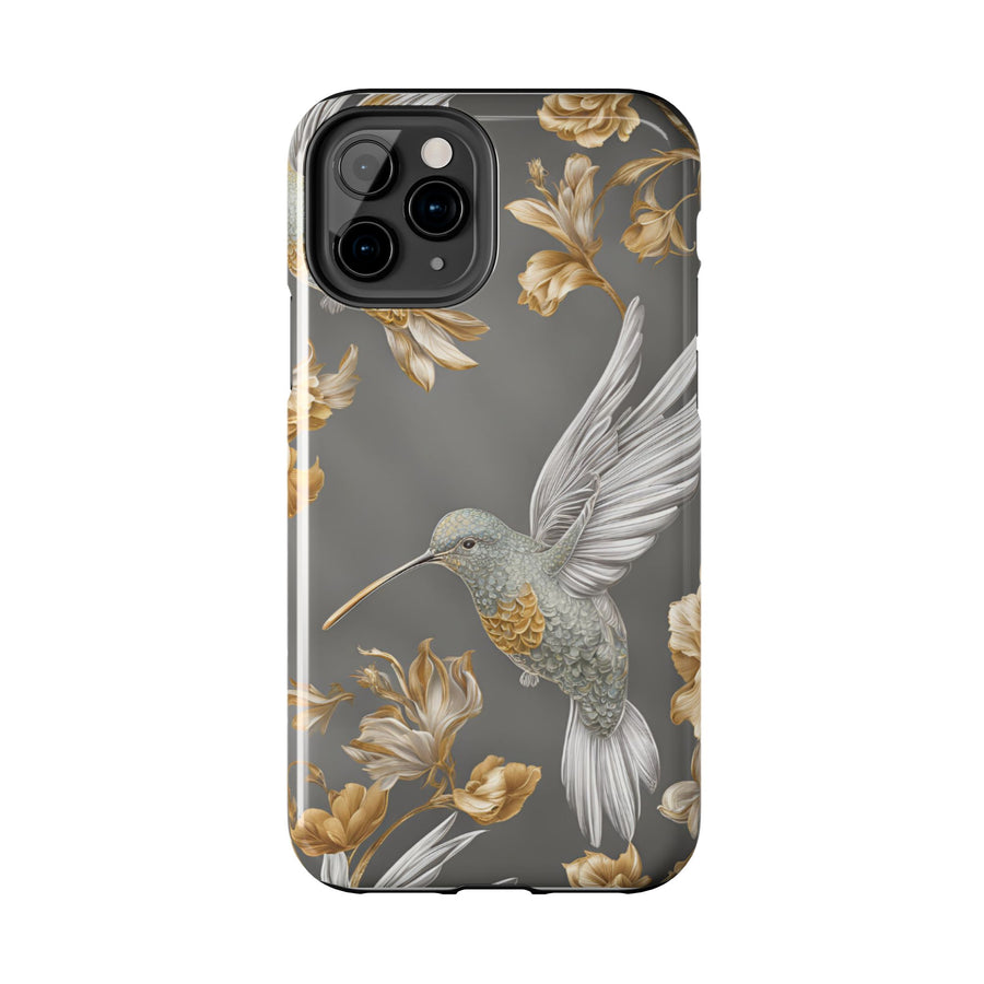 Tough iPhone Case - Flight & Floral Splendor