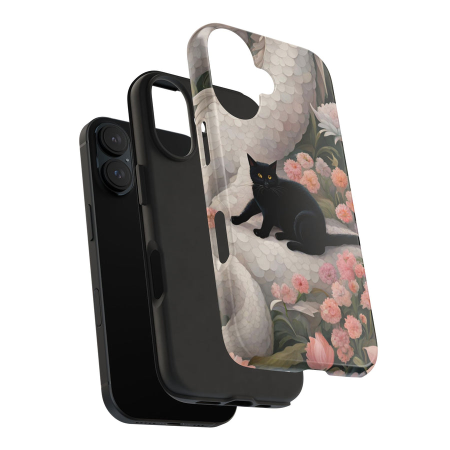 Tough iPhone Case - The Dragon and the Cat