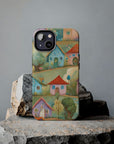 Tough iPhone Case - Joyful Village