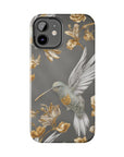 Tough iPhone Case - Flight & Floral Splendor