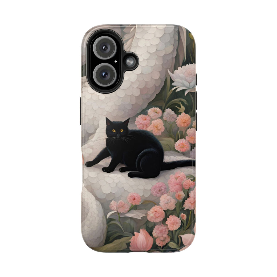 Tough iPhone Case - The Dragon and the Cat