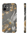 Tough iPhone Case - Flight & Floral Splendor