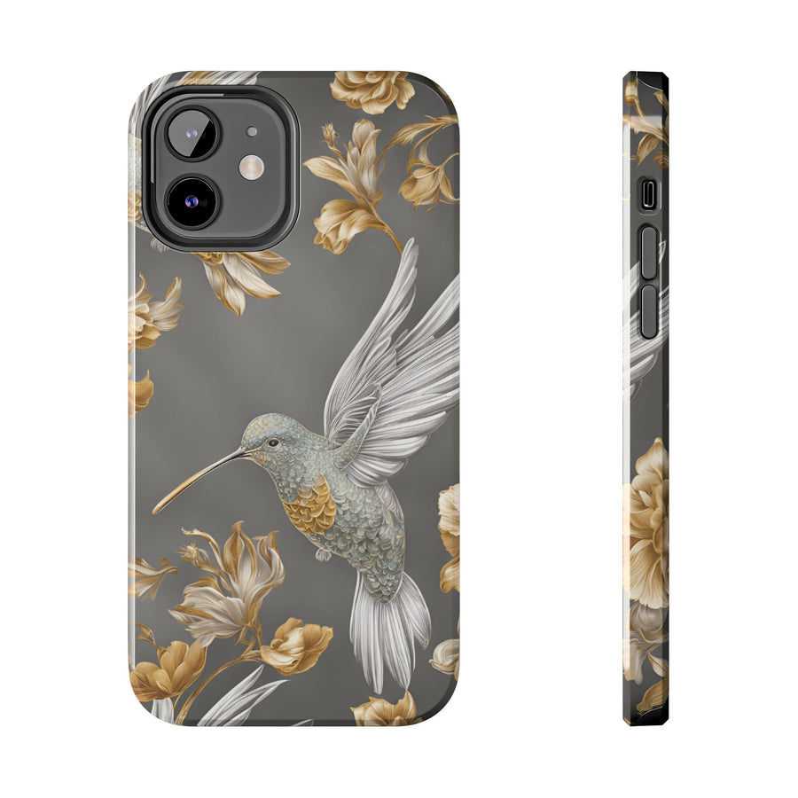 Tough iPhone Case - Flight & Floral Splendor