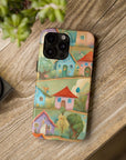 Tough iPhone Case - Joyful Village