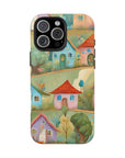 Tough iPhone Case - Joyful Village