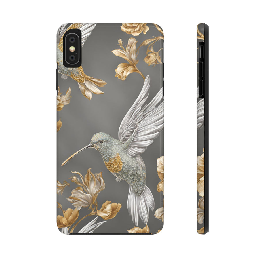 Tough iPhone Case - Flight & Floral Splendor