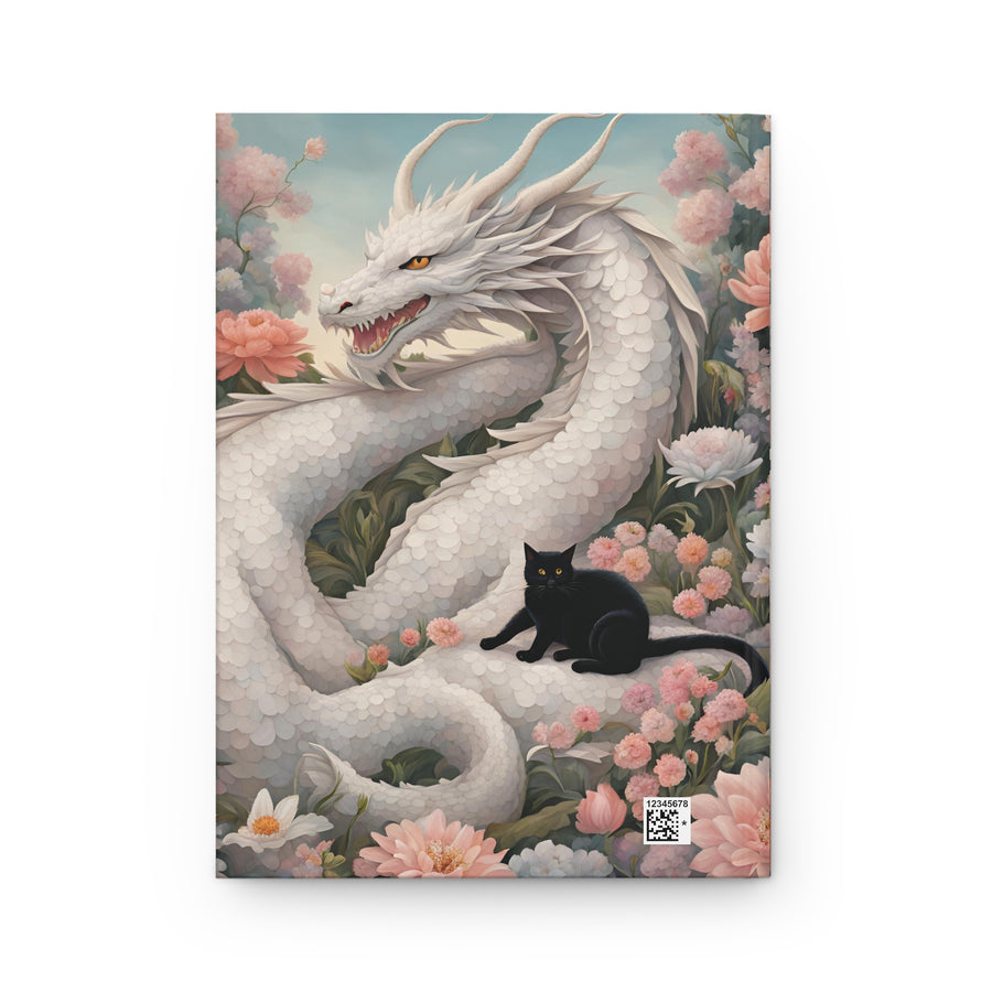 Deluxe Hardcover Journal - The Dragon and the Cat