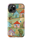 Tough iPhone Case - Joyful Village