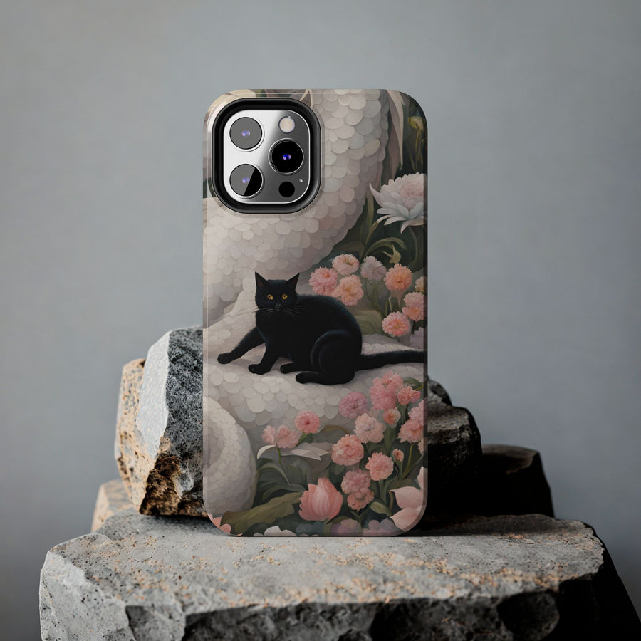 Tough iPhone Case - The Dragon and the Cat