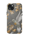 Tough iPhone Case - Flight & Floral Splendor