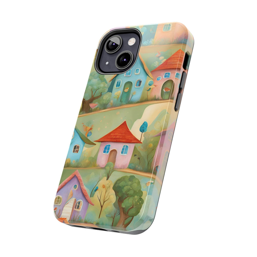 Tough iPhone Case - Joyful Village