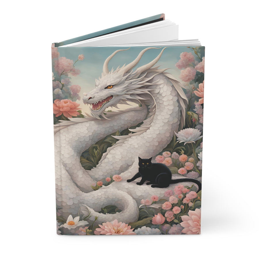 Deluxe Hardcover Journal - The Dragon and the Cat