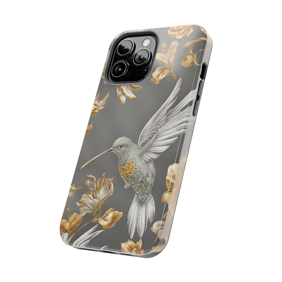 Tough iPhone Case - Flight & Floral Splendor