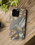 Tough iPhone Case - Flight & Floral Splendor