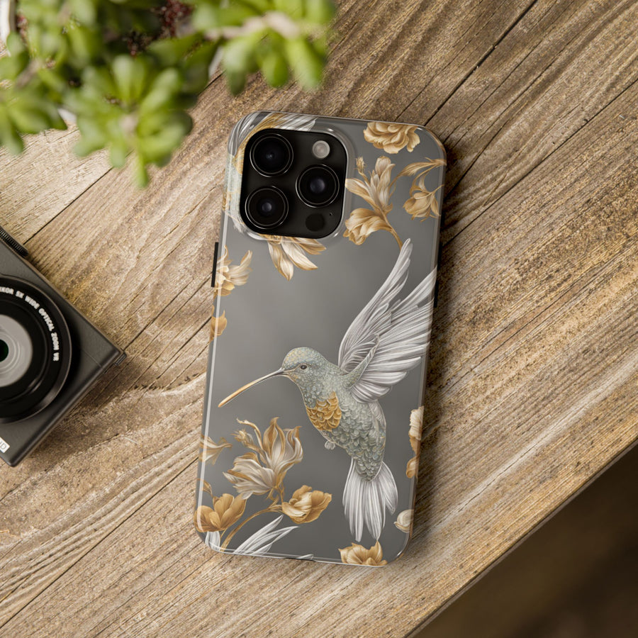 Tough iPhone Case - Flight & Floral Splendor