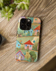 Tough iPhone Case - Joyful Village